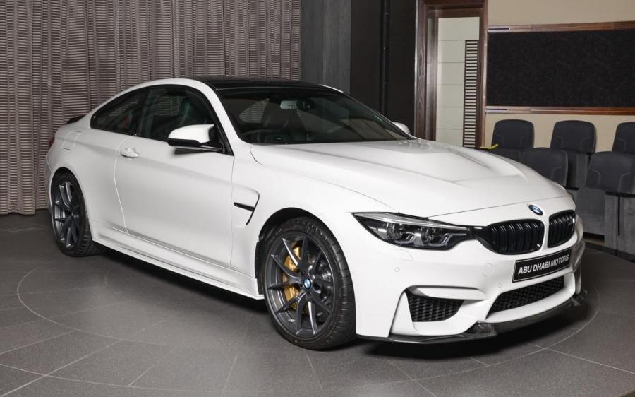 BMW M4 CS Alpine White by Abu Dhabi Motors '2018